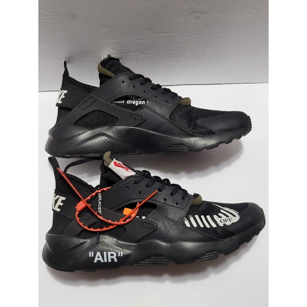 nike air off white huarache black/white AA3841-001 size men 11 No Box